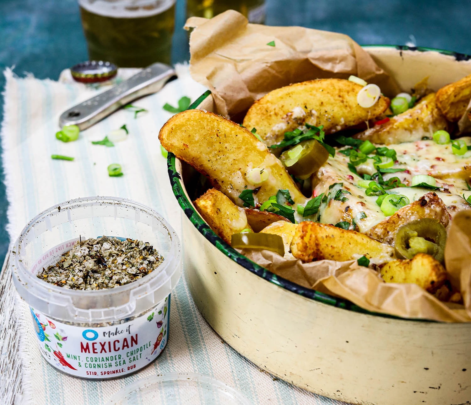 Mexican Loaded Wedges