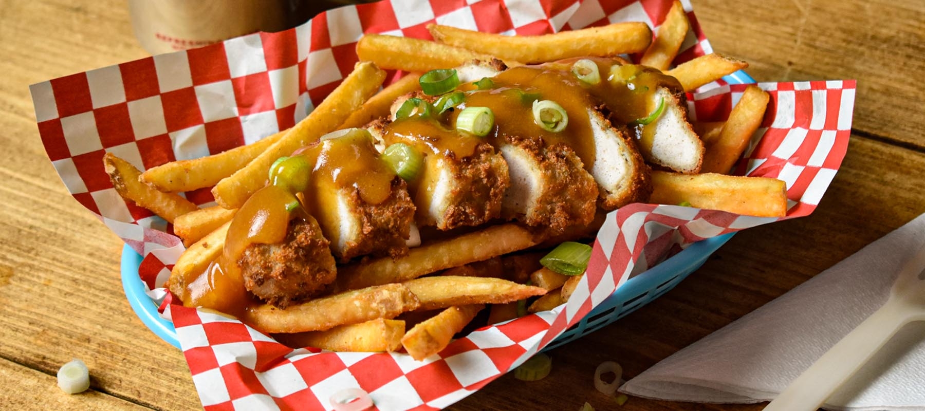 Katsu Loaded Fries