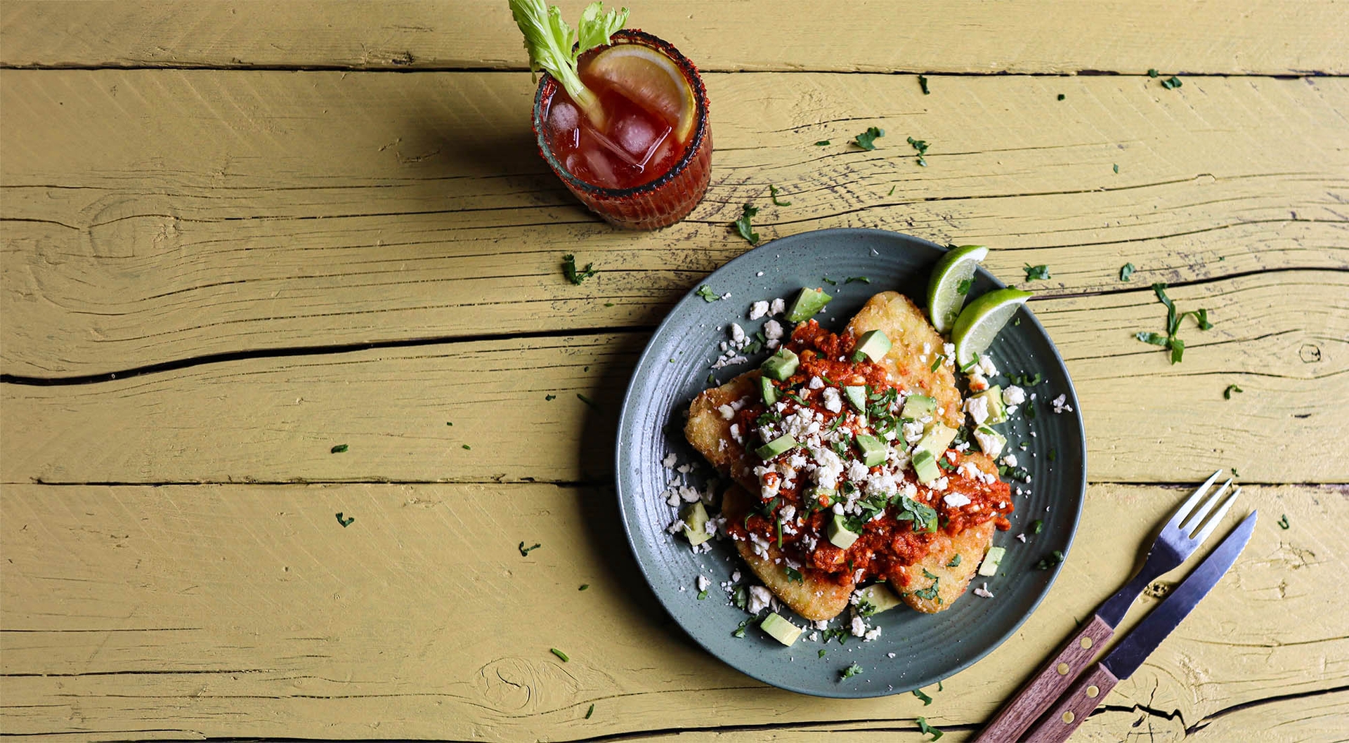 Hash Brown Chilaquiles