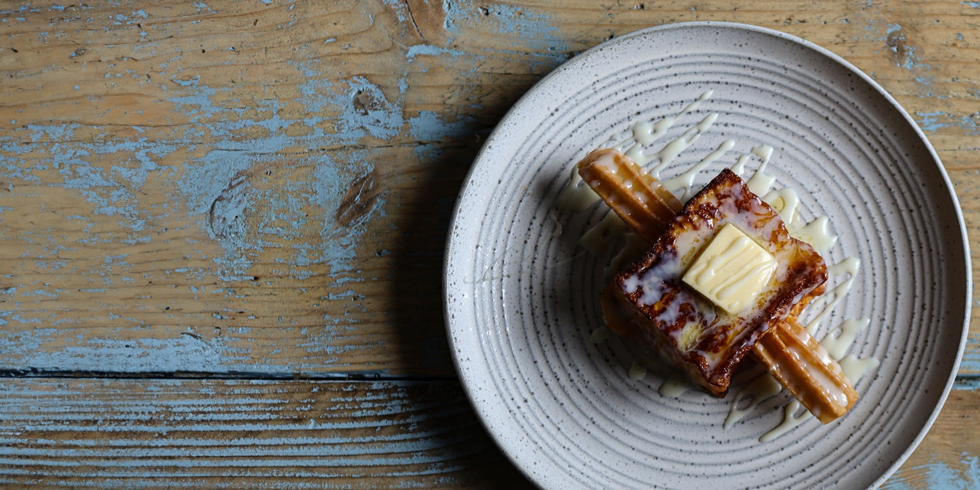 churro stuffed hong kong french toast