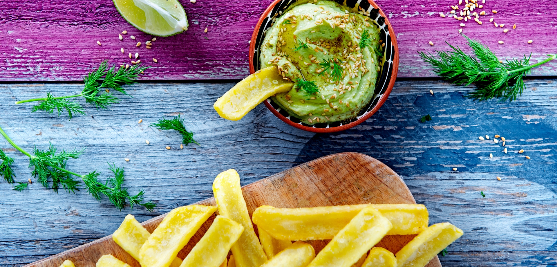 Avocado-Hummus-Dip
