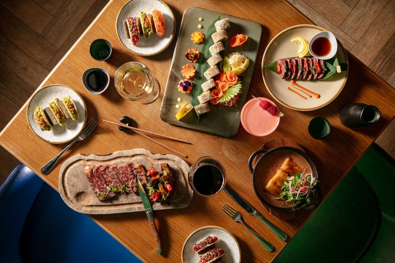 A selection of Asian brunch small plates