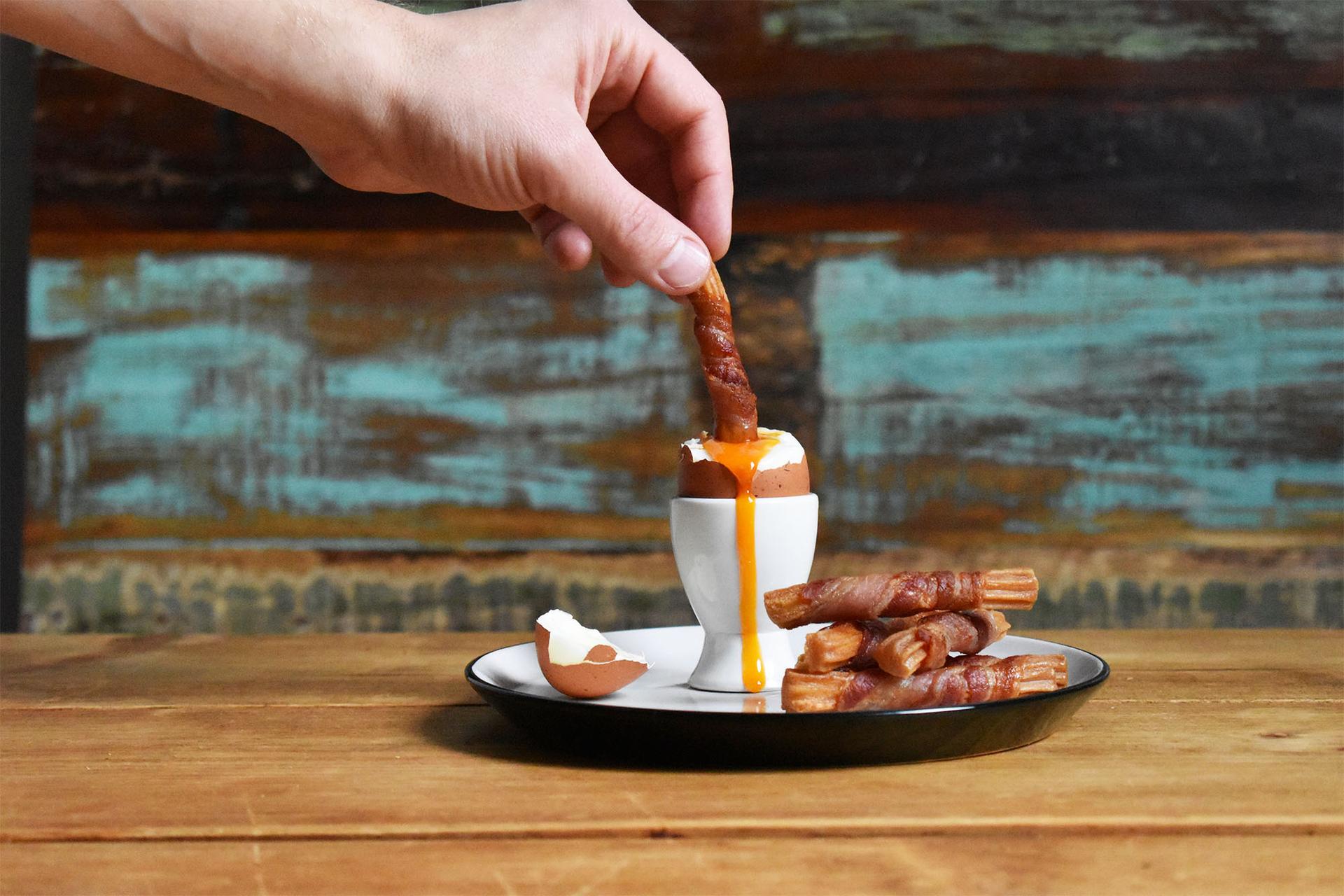 Bacon Egg Churros