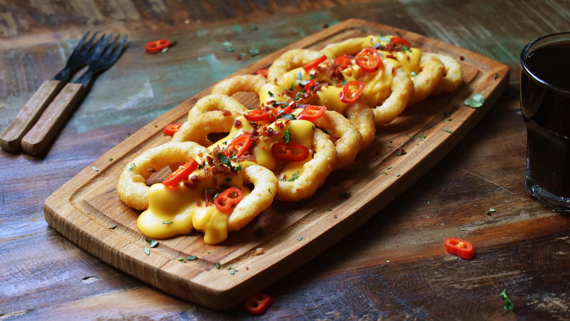 Loaded Onion Rings