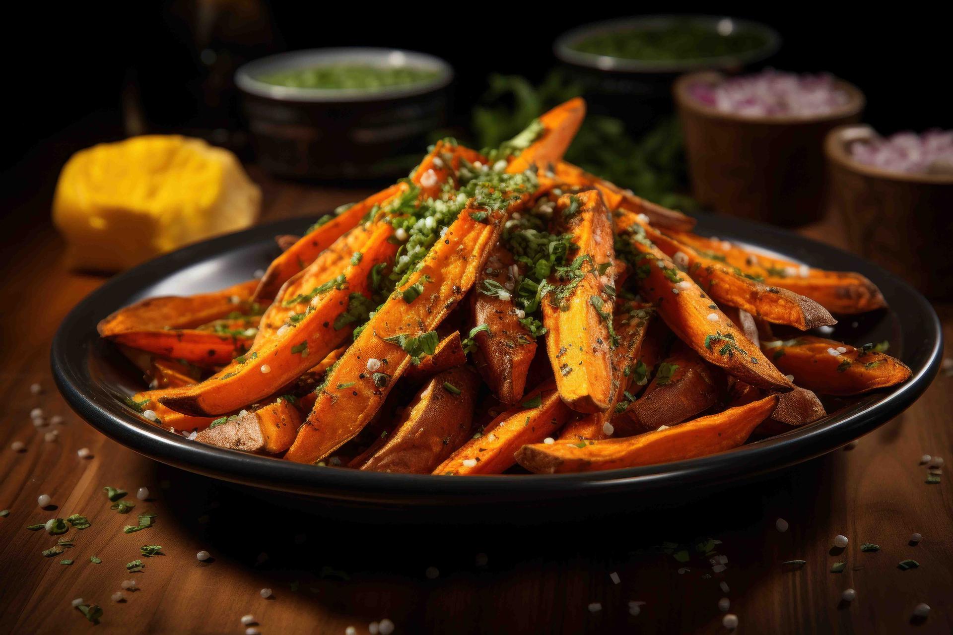 Healthy Loaded Fries 