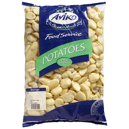 Steam and Fresh Firm Potatoes