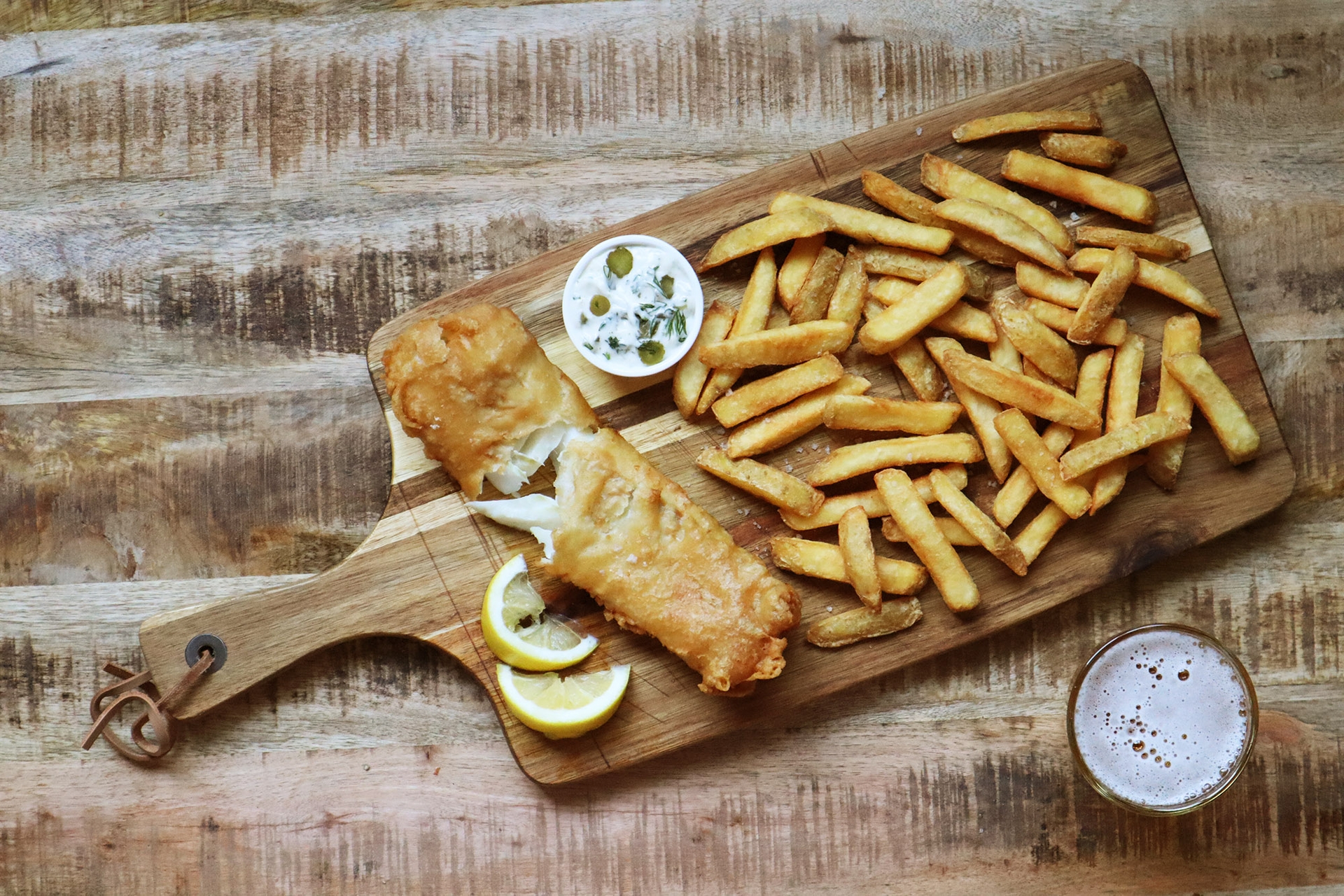 SuperCrunch Pure & Rustic Fish & Chips