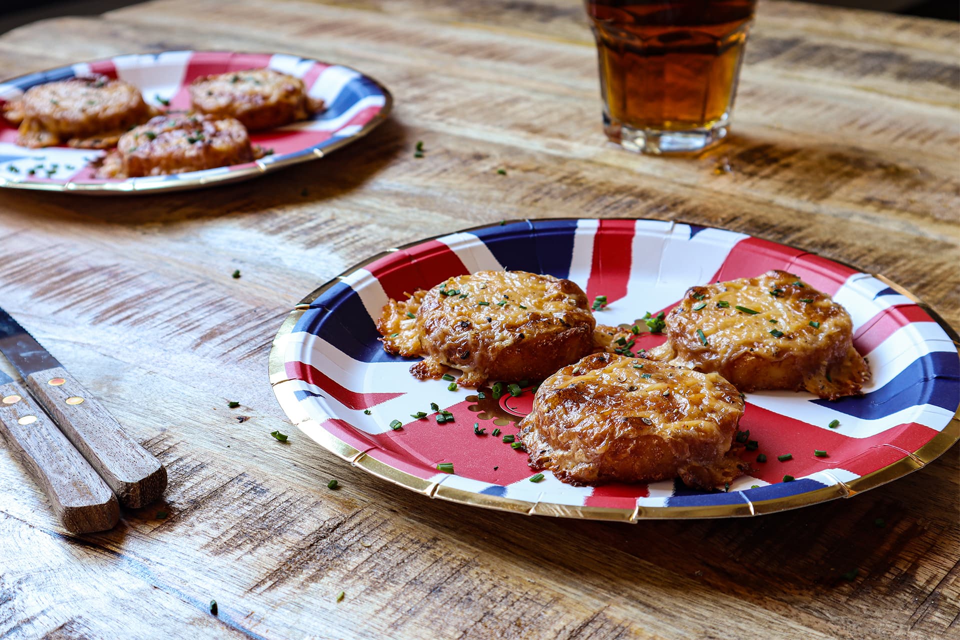Hash Brown Welsh Rarebit