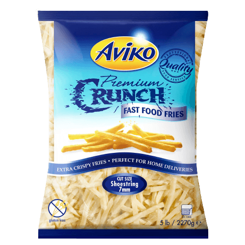 Premium Crunch 7mm Shoestring Packshot