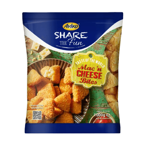 Mac n Cheese Bites Packshot