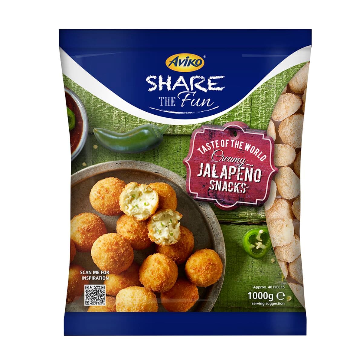 Aviko Creamy Jalapeno Snacks