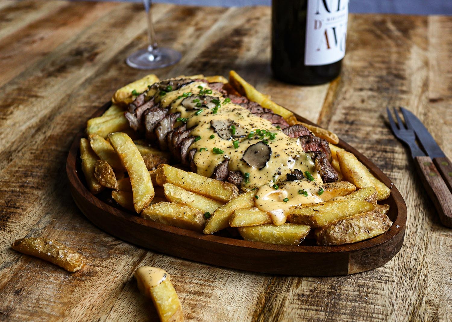 Steak Bearnaise Loaded Fries