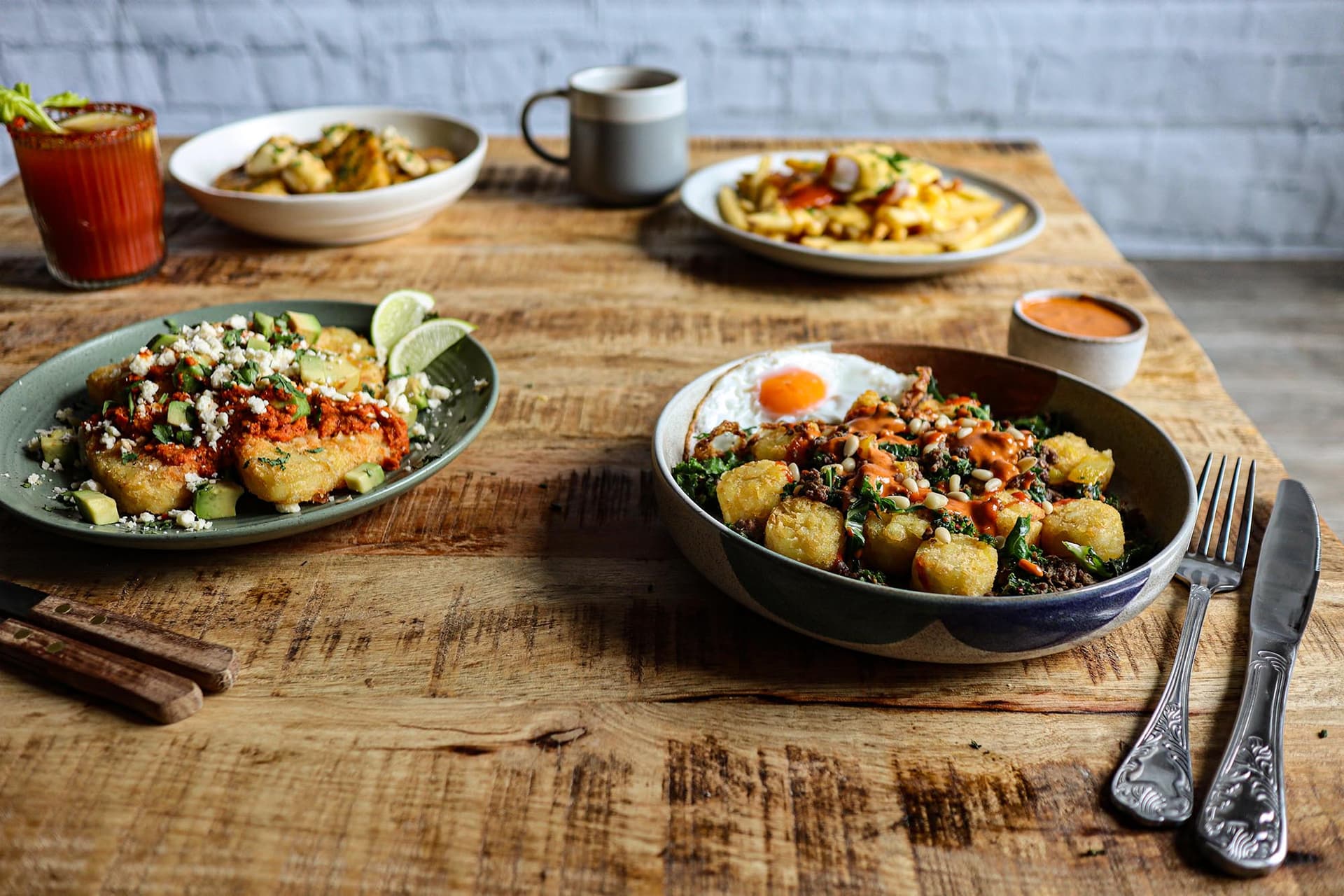 loaded brunch options