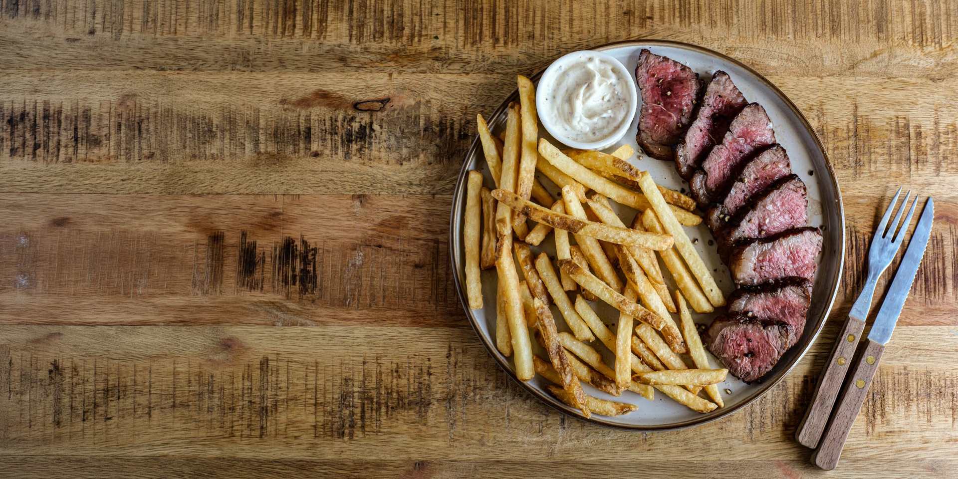 Master Crunch Steak and Fries