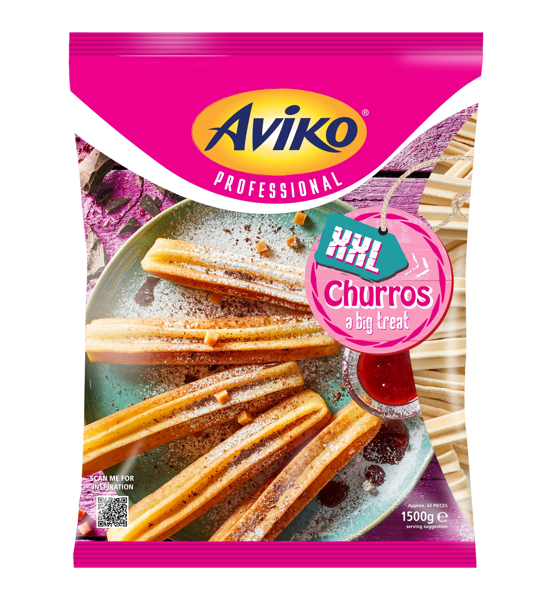 XXL Churros | Aviko Snackables | Aviko Foodservice